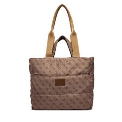 Torba do wózka Guess. Brązowe torebki klasyczne damskie Guess, bez dodatków. Za 394.99 zł.
