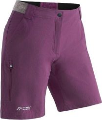 Spodenki trekkingowe Maier Sport Norit Regular Fioletowe. Fioletowe spodenki sportowe damskie Maier Sports, bez wzorów, z elastanu, trekkingowe. Za 396.45 zł.