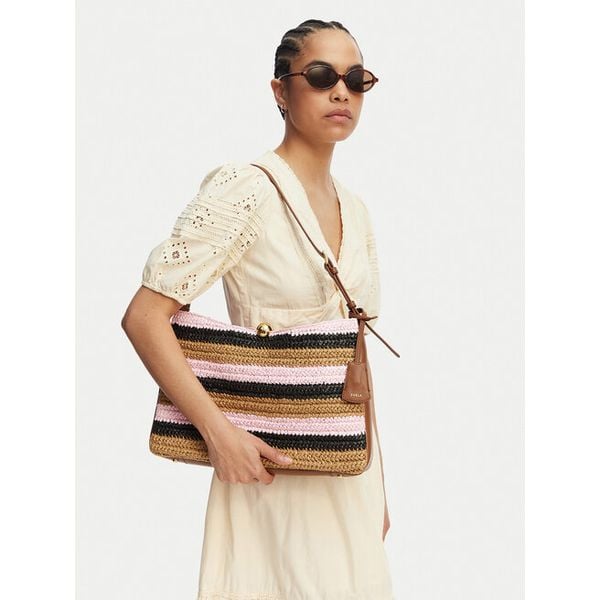 Torebka Furla. Brązowe torebki klasyczne damskie Furla, bez dodatków. Za 1,000.99 zł.