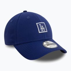 Czapka z daszkiem New Era Metallic Patch 9FORTY Los Angeles Dodgers. Niebieskie czapki z daszkiem damskie New Era, bez wzorów. Za 119.99 zł.