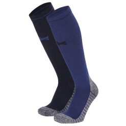 Skarpety kompresyjne do biegania Xtreme, 2 par, Multi Niebieski. Niebieskie skarpetki damskie XTREME SOCKSWEAR, bez wzorów. Za 134.32 zł.