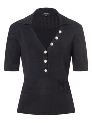 More & More Sweter w kolorze czarnym rozmiar: 44. Czarne swetry klasyczne damskie More & More, bez kołnierzyka. Za 82.99 zł.