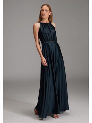 SWING Sukienka w kolorze granatowym rozmiar: 42. Niebieskie sukienki damskie Swing, bez wzorów, bez ramiączek. Za 347.99 zł.