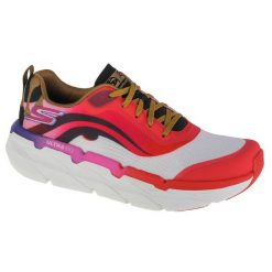 Buty do biegania damskie Skechers Max Cushioning Elite Kansai Yamamoto. Czerwone obuwie sportowe damskie Skechers, z materiału, bez zapięcia, do biegania. Za 339.99 zł.