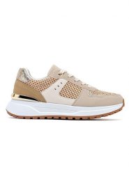 Sixth Sens Sneakersy w kolorze kremowo-złoto-beżowym rozmiar: 37. Brązowe obuwie sportowe damskie Sixth Sens, bez zapięcia. Za 109.78 zł.