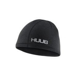 Czapka Huub Mérinos. Czarne czapki damskie HUUB, bez wzorów. Za 185.50 zł.