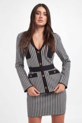 Kardigan damski w pepitkę TWINSET. Kardigany damskie Twinset Milano, s, bez wzorów. W wyprzedaży za 730.17 zł.