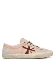 Premiata Sneakersy Davidd Var 8293 Różowy jasny. Czerwone obuwie sportowe damskie Premiata, ze skóry, bez zapięcia. Za 1,599.00 zł.