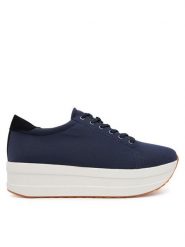 Vagabond Shoemakers Sneakersy Casey 5330-080-67 Granatowy. Niebieskie obuwie sportowe damskie Vagabond Shoemakers, z materiału, bez zapięcia. Za 269.99 zł.