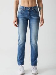 LTB Dżinsy "Vilma" - Slim fit - w kolorze niebieskim rozmiar: W25/L32. Niebieskie jeansy damskie LTB. Za 65.85 zł.
