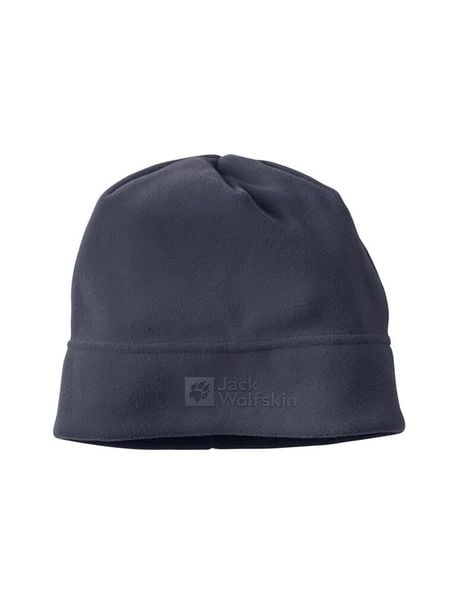 Jack Wolfskin Czapka beanie "Real Stuff" w kolorze antracytowym rozmiar: onesize. Czarne czapki damskie Jack Wolfskin, bez wzorów, z materiału. Za 78.66 zł.