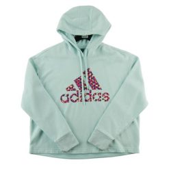 Second life - Bluza z kapturem damska Adidas - Stan bardzo dobry. Niebieskie bluzy damskie Adidas, xl, bez wzorów, z materiału, z kapturem. Za 106.46 zł.