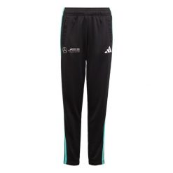 Spodnie Mercedes - Amg Petronas Formula One Team Dna. Białe spodnie dresowe damskie Adidas, bez wzorów, z dresówki. Za 219.00 zł.