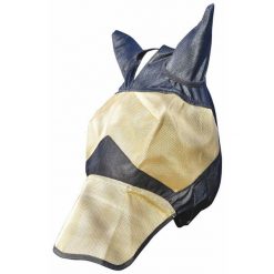 Kompletna czapka dla koni pastwiskowych T de T. Czarne czapki damskie T DE T, bez wzorów. Za 204.00 zł.