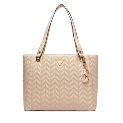 Torebka Guess. Brązowe shopper bag Guess, bez dodatków. Za 674.99 zł.