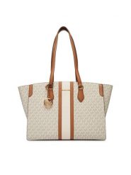 MICHAEL Michael Kors Torebka 30R6GQ6T7B Écru. Shopper bag MICHAEL Michael Kors, bez wzorów, ze skóry, bez dodatków. Za 1,299.00 zł.
