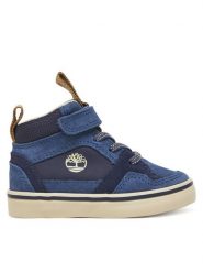 Timberland Sneakersy Stone Street TB0A27WHEP31 Niebieski. Niebieskie buty sportowe dziewczęce Timberland, bez wzorów, z nubiku, bez zapięcia. Za 199.99 zł.