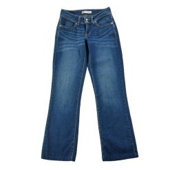 Levi Strauss damskie jeansy 529 Curvy bootcut. Niebieskie jeansy damskie Levi's. Za 127.76 zł.