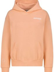 Sublevel Bluza w kolorze brzoskwiniowym rozmiar: XS. Pomarańczowe bluzy damskie Sublevel, xs, bez wzorów, z kapturem. Za 79.03 zł.
