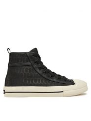 Guess Sneakersy FLPCOL FAL12 Czarny. Czarne obuwie sportowe damskie Guess, z materiału, bez zapięcia. Za 229.99 zł.