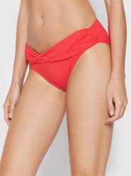 Seafolly Dół od bikini Seafolly Collective 44320-942 Czerwony. Czerwone bikini Seafolly, bez wzorów, z syntetyku. Za 149.99 zł.