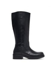 Vagabond Shoemakers Kozaki Karlie 6115-001-20 Czarny. Czarne kozaki damskie Vagabond Shoemakers, ze skóry, bez obcasa, na płaskiej podeszwie, bez zapięcia. Za 1,169.00 zł.