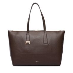 Torebka Furla. Brązowe torebki klasyczne damskie Furla, bez dodatków. Za 1,709.00 zł.