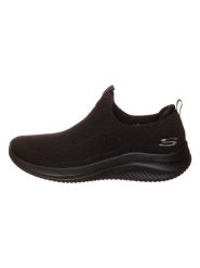 Skechers Sneakersy "Ultra Flex 3.0 - All Momentum" w kolorze czarnym rozmiar: 38,5. Czarne obuwie sportowe damskie Skechers, z materiału, bez zapięcia. Za 193.24 zł.