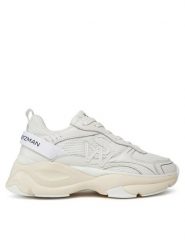 Stuart Weitzman Sneakersy Trainer SH318 Biały. Białe obuwie sportowe damskie Stuart Weitzman, z materiału, bez zapięcia. Za 1,029.00 zł.