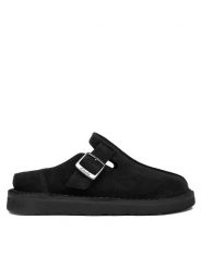 Clarks Klapki Solsbury Mule. 26184167 Czarny. Czarne klapki damskie Clarks, bez wzorów, ze skóry, bez obcasa, bez zapięcia. Za 439.99 zł.