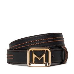 Pasek Damski Marella. Czarne paski damskie Marella, bez wzorów. Za 369.99 zł.