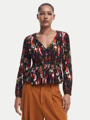 Desigual Bluzka Kanazawa 24WWBW09 Kolorowy Regular Fit. Bluzki damskie Desigual, l, bez wzorów, z syntetyku, bez kołnierzyka, bez ramiączek. Za 249.99 zł.