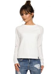 Be Wear Koszulka w kolorze kremowym rozmiar: M. Brązowe bluzki damskie Be Wear, m, bez wzorów, bez kołnierzyka, bez ramiączek. Za 114.17 zł.