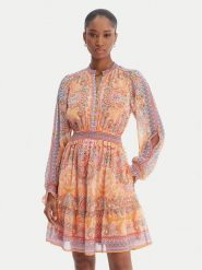 Hale Bob Sukienka letnia Eleanora 5YTK662A Pomarańczowy Regular Fit. Brązowe sukienki damskie Hale bob, bez wzorów, z syntetyku, bez ramiączek. Za 1,449.00 zł.