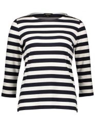 More & More Koszulka w kolorze czarno-białym rozmiar: 34. Białe koszulki damskie More & More, bez wzorów, bez kołnierzyka, bez ramiączek. Za 148.95 zł.