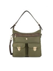 U.S. Polo Assn. Torebka BEUXT6389WIP Khaki. Brązowe torebki klasyczne damskie U.S. Polo Assn., z materiału, bez dodatków. Za 299.99 zł.