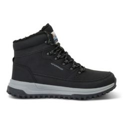 Buty do chodzenia damskie Sherbourne. Czarne obuwie trekkingowe damskie Regatta, bez zapięcia. Za 405.50 zł.