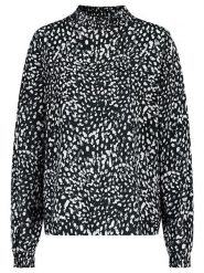 Sublevel Bluzka w kolorze czarno-białym rozmiar: XL. Czarne bluzki damskie Sublevel, s, bez wzorów, z wiskozy, klasyczne, bez kołnierzyka, bez ramiączek. Za 73.76 zł.