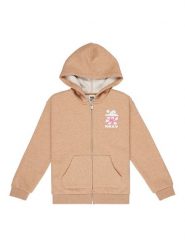 Roxy Bluza Surf Feeling ERGFT04020 Beżowy Relaxed Fit. Brązowe bluzy dziewczęce Roxy, bez wzorów, z bawełny, bez ramiączek, bez kaptura. Za 199.99 zł.