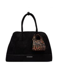 Steve Madden Torebka Bharlli 13002290 Czarny. Czarne torebki klasyczne damskie Steve Madden, ze skóry, bez dodatków. Za 559.99 zł.