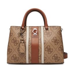 Torebka Guess. Brązowe torebki klasyczne damskie Guess, bez dodatków. Za 469.99 zł.