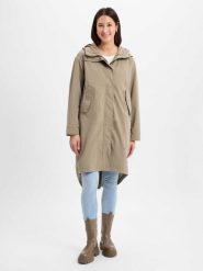 Ragwear płaszcz z dżerseju - Sinatry Kobiety Bawełna zielony, S. Zielone płaszcze damskie Ragwear, s, bez wzorów, z bawełny, bez kaptura. Za 699.95 zł.