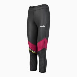 Legginsy damskie DIADORA L. 6/8 REVERSIBLE TIGHTS BE ONE. Czarne legginsy damskie Diadora, l, bez wzorów. Za 109.99 zł.