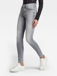 G-Star Dżinsy "Lhana" - Skinny fit - w kolorze szarym rozmiar: W31/L30. Szare jeansy damskie G-Star. Za 216.73 zł.