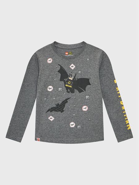 LEGO Bluzka 12010684 Szary Regular Fit. Szare t-shirty i koszulki chłopięce LEGO, bez wzorów, z syntetyku, bez kołnierzyka, bez ramiączek. Za 109.99 zł.