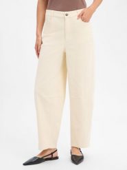 Soyaconcept® Jeansy Barrel - Bess 4-c Kobiety Bawełna beżowy, 38. Brązowe jeansy damskie . Za 349.95 zł.