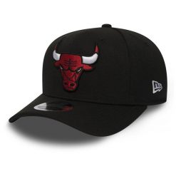 Czapka z daszkiem New Era 9FIFTY Chicago Bulls Stretch 11871284 S - M. Czarne czapki z daszkiem damskie New Era, na wiosnę, bez wzorów. Za 128.00 zł.
