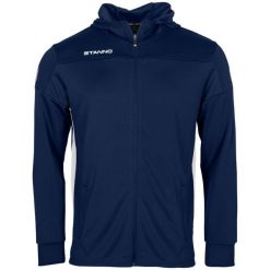 Bluza dresowa z kapturem i zamkiem błyskawicznym Stanno Pride. Niebieskie bluzy damskie STANNO, l, bez wzorów, z dresówki, z kapturem. Za 222.00 zł.