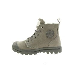 Buty sportowe Sneakersy damskie, Palladium Pampa Hi Zip WL. Szare obuwie sportowe casual damskie Palladium, z gumy, trekkingowe. Za 479.99 zł.