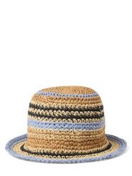 Marie Lund kapelusz typu cloche Kobiety papier brązowy|wielokolorowy, ONE SIZE. Brązowe kapelusze damskie Marie Lund, bez wzorów. Za 129.95 zł.